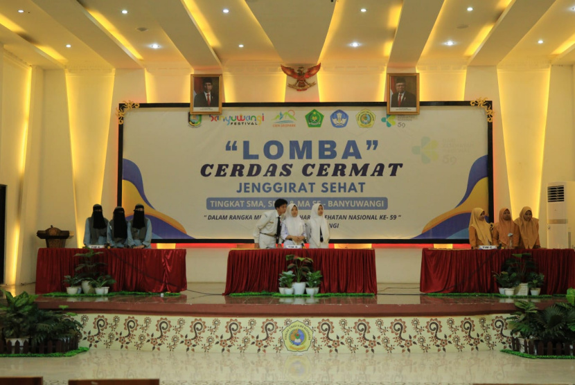 Lomba Cerdas Cermat Jenggirat Sehat Banyuwangi Jadi Ajang Edukasi