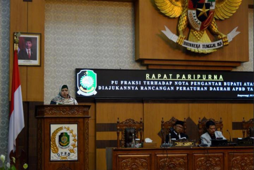 Paripurna Penyampaian Nota Keuangan Dipimpin oleh Ketua DPRD Banyuwangi 