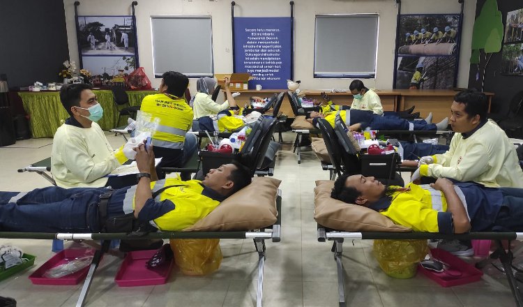 Sehat dan Produktif: PT BSI Gelar Donor Darah Berkala bagi Karyawan dan Mitra Bisnis